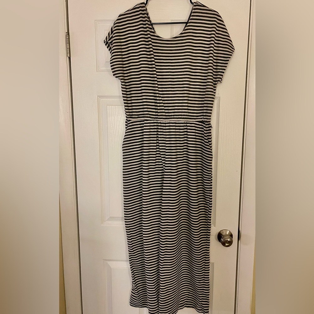 Old Navy Striped Jumpsuit Short Sleeve Women’s Size XL